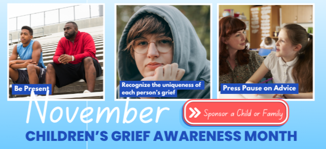 National Children's Grief Awareness Month